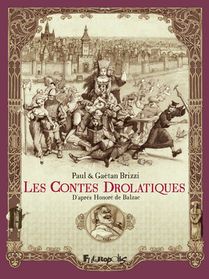 cover image of Les contes drolatiques